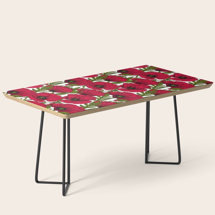 Red Poppy garden 2 Coffee Table Gallery Image 1