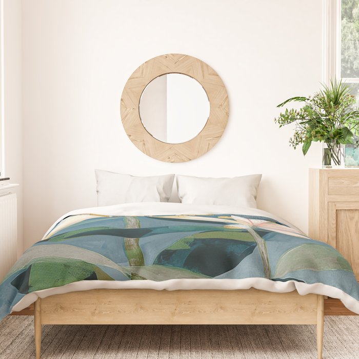 Modern Botanical Duo Duvet Cover Gallery Image 3