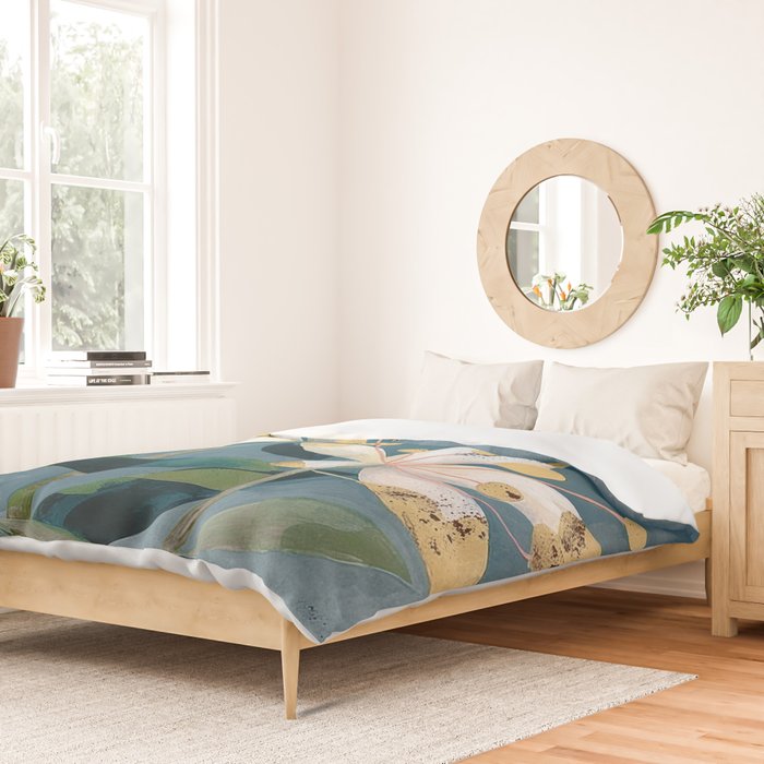 Modern Botanical Duo Duvet Cover Gallery Image 2