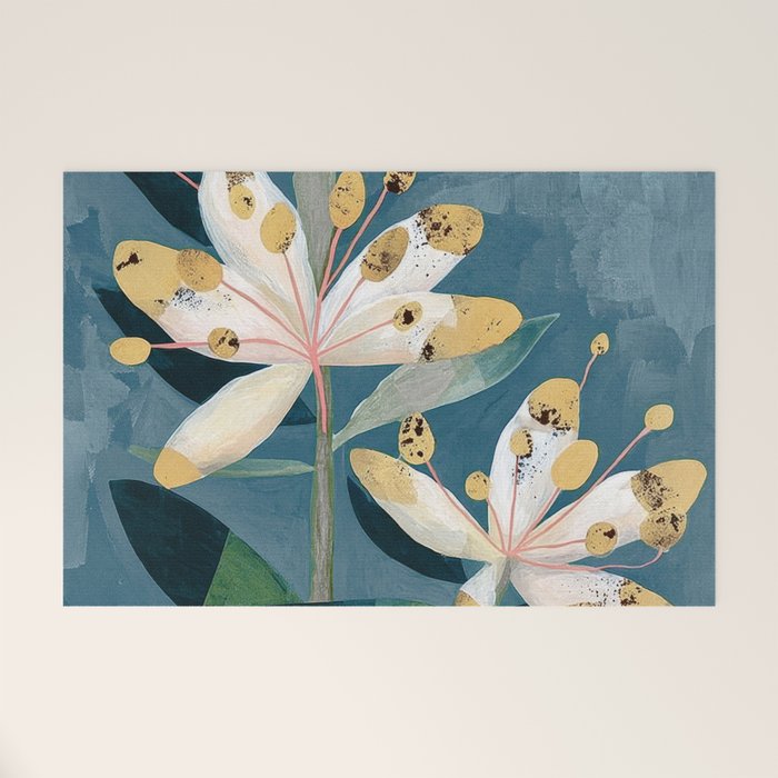 Modern Botanical Duo Welcome Mat Gallery Image 1