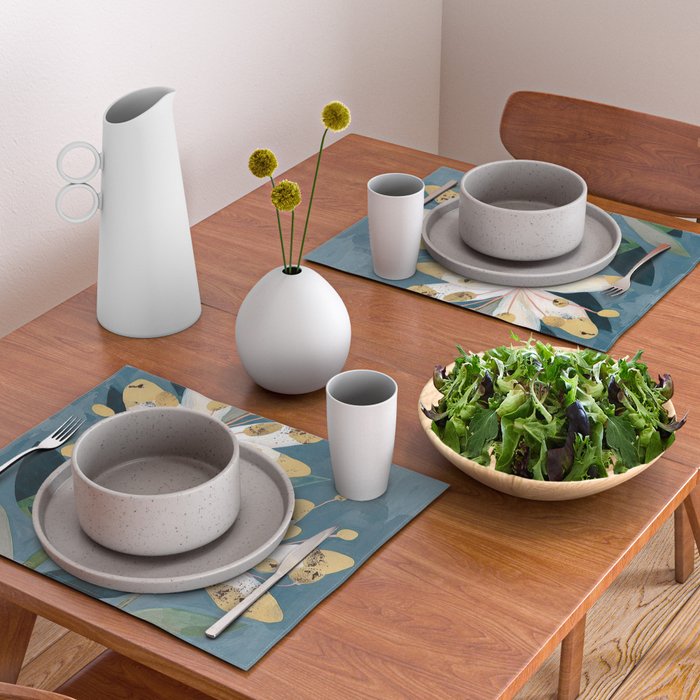 Modern Botanical Duo Placemat Gallery Image 2