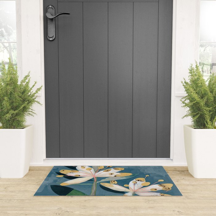 Modern Botanical Duo Welcome Mat Gallery Image 3
