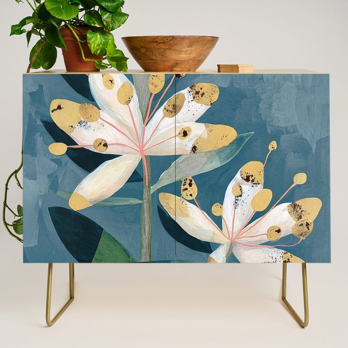 Modern Botanical Duo Credenza Gallery Image 1