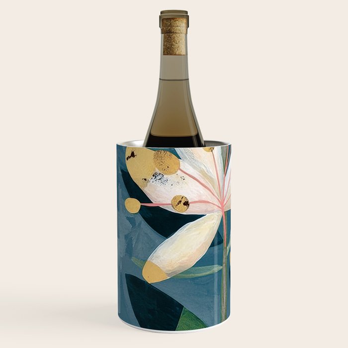Modern Botanical Duo Wine Chiller Gallery Image 2