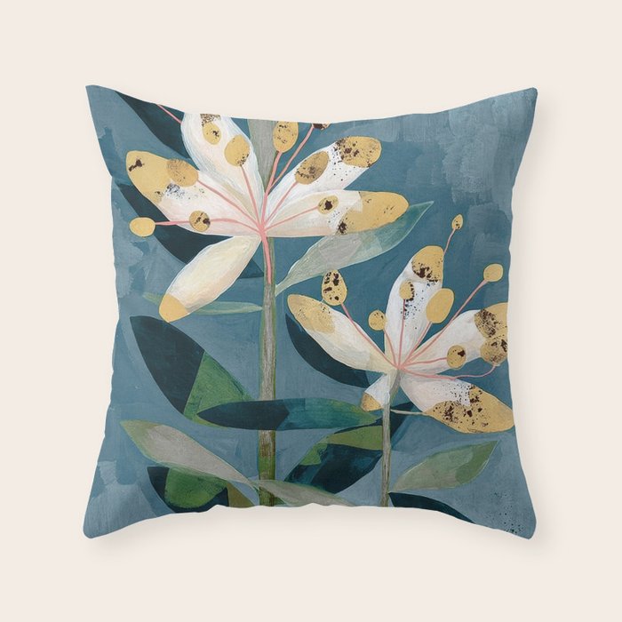 Modern Botanical Duo Throw Pillow Gallery Image 6