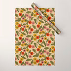 Autumn Mums Wrapping Paper Gallery Image 1