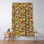 Autumn Mums Window Curtain Gallery Image 5
