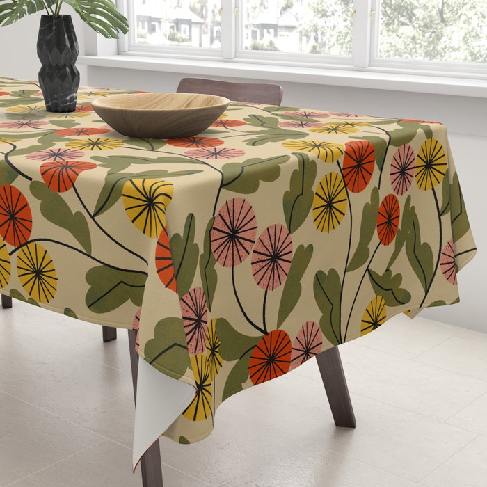 Autumn Mums Tablecloth Gallery Image 3