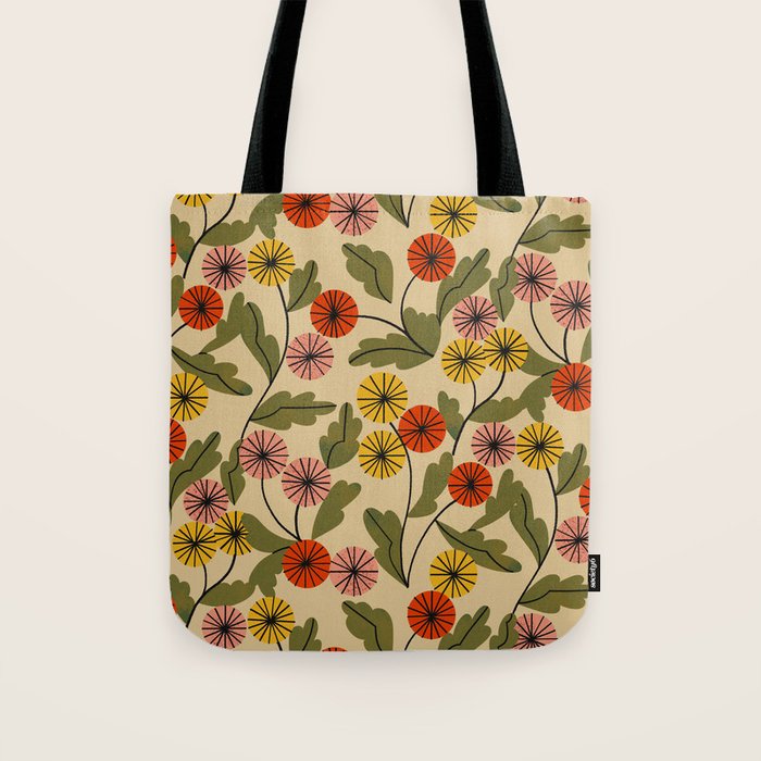 Autumn Mums Tote Bag Gallery Image 1