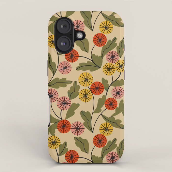 Autumn Mums iPhone Case Gallery Image 1