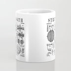 Gym Fitness Workout Dumbbell Kettlebell Vintage Patent Print Coffee Mug Gallery Image 4
