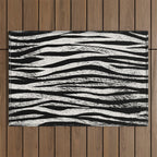 Black Forest Stripes Outdoor Rug Gallery Image 1