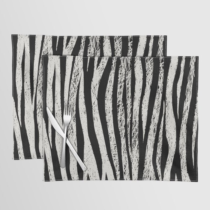 Black Forest Stripes Placemat Gallery Image 1