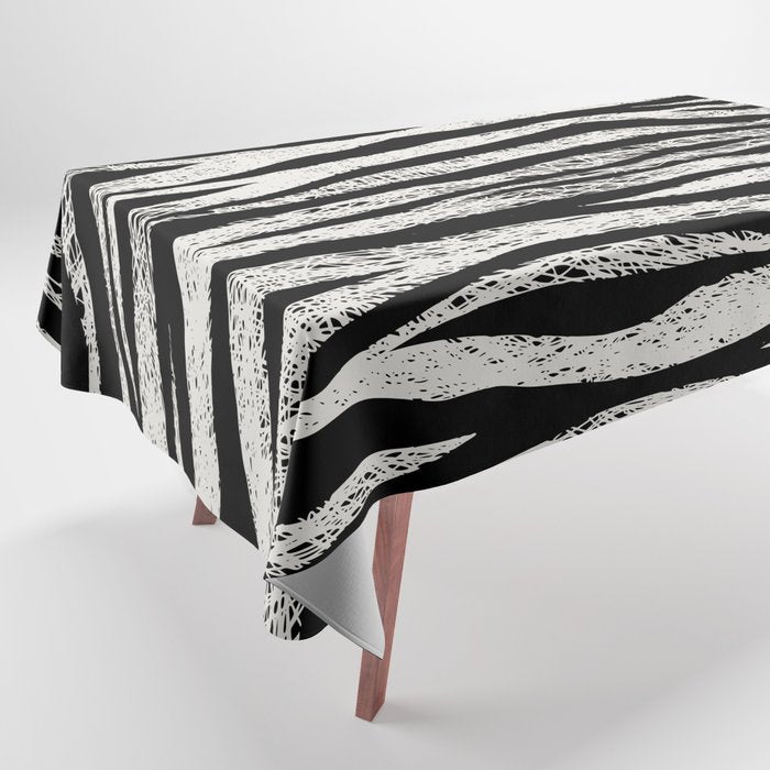 Black Forest Stripes Tablecloth Gallery Image 1