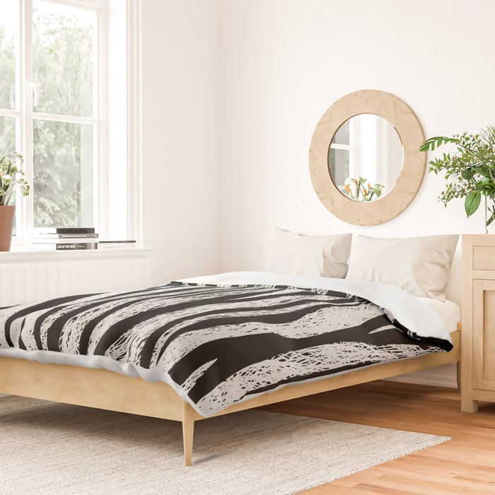 Black Forest Stripes Duvet Cover Gallery Image 2