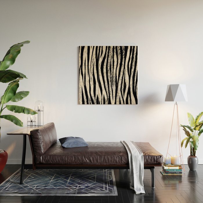 Black Forest Stripes Wood Wall Art Gallery Image 2