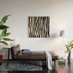 Black Forest Stripes Wood Wall Art Gallery Image 2