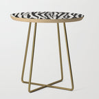 Black Forest Stripes Side Table Gallery Image 1