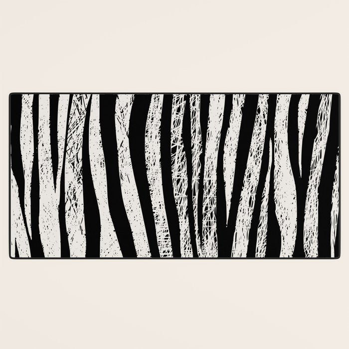 Black Forest Stripes Desk Mat Gallery Image 3