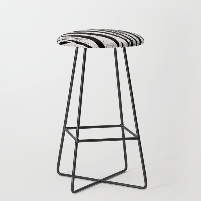 Black Forest Stripes Stool Gallery Image 1