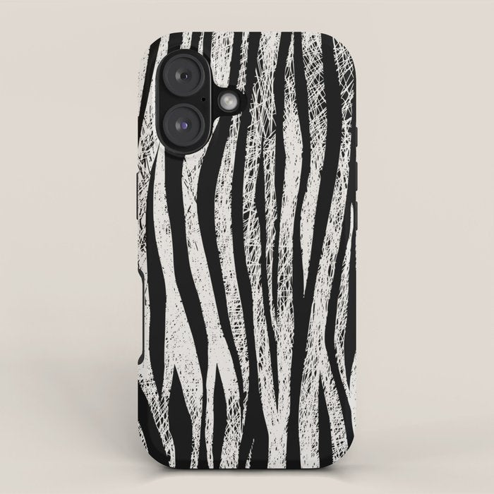 Black Forest Stripes iPhone Case Gallery Image 1