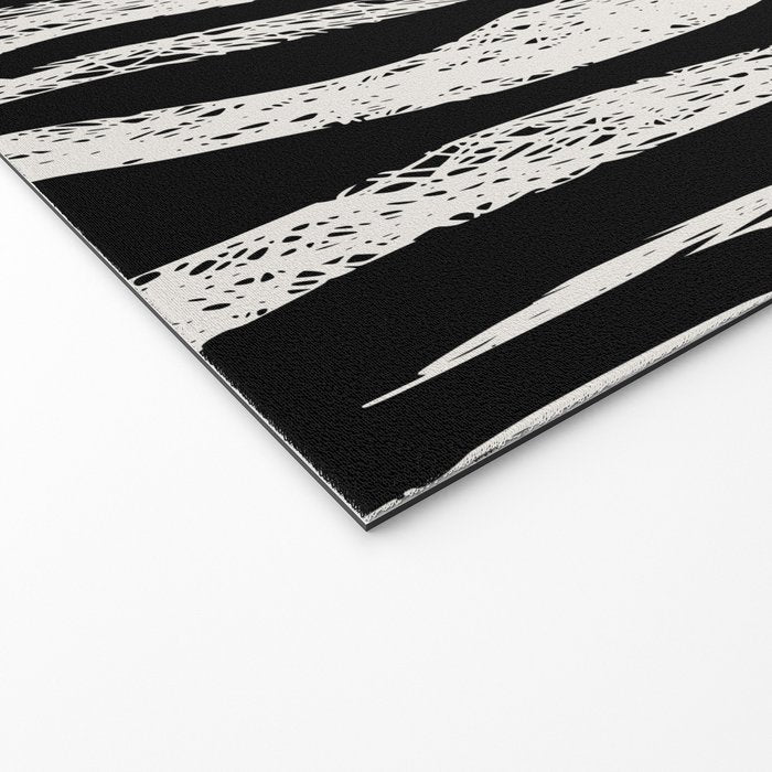 Black Forest Stripes Welcome Mat Gallery Image 2
