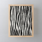 Black Forest Stripes Mini Art Print Gallery Image 1