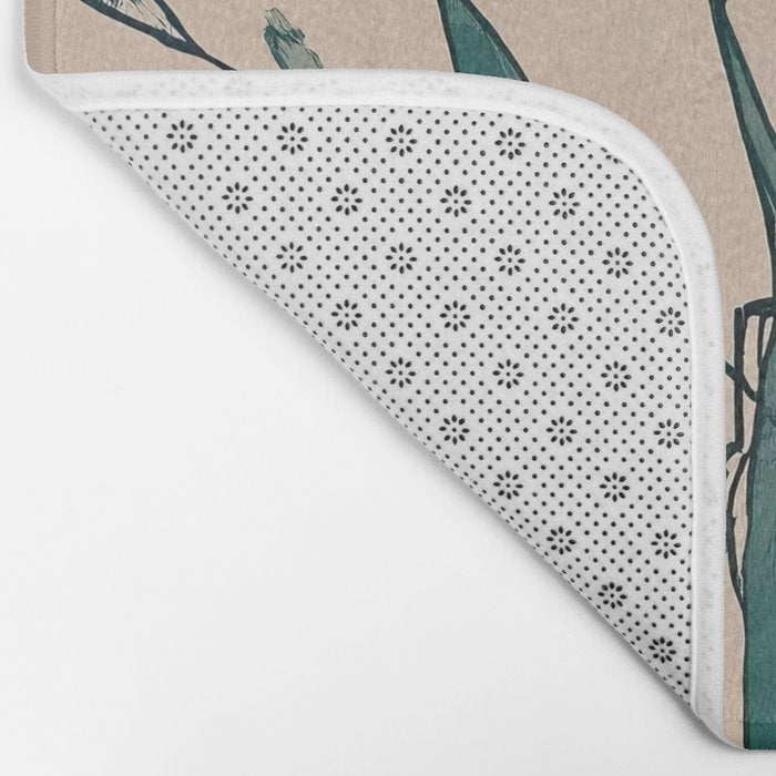 Petals in the Afternoon Sky Bath Mat Gallery Image 2