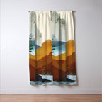 A sight by the river Window Curtain Gallery Image 3