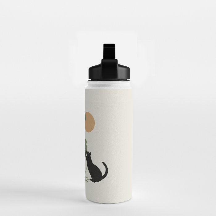 Cat and Plant 13: The Making of Monstera Water Bottle Gallery Image 2