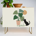 Cat and Plant 13: The Making of Monstera Credenza Gallery Image 1