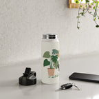 Cat and Plant 13: The Making of Monstera Water Bottle Gallery Image 4