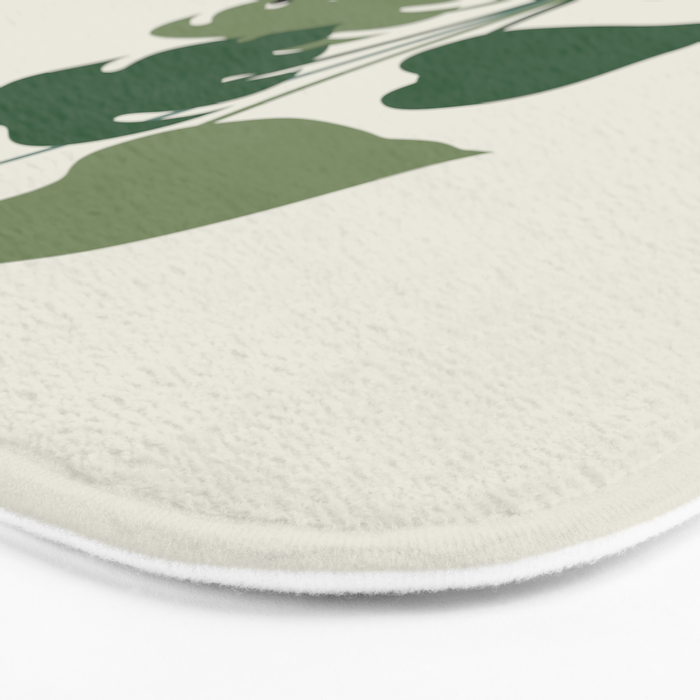 Cat and Plant 13: The Making of Monstera Bath Mat Gallery Image 3