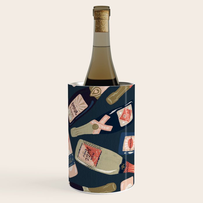 French Champagne Collection - Teal Wine Chiller Gallery Image 3