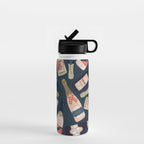 French Champagne Collection - Teal Water Bottle Gallery Image 1