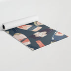 French Champagne Collection - Teal Yoga Mat Gallery Image 2