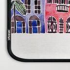 Rainbow Row - Charleston Laptop Sleeve Gallery Image 3