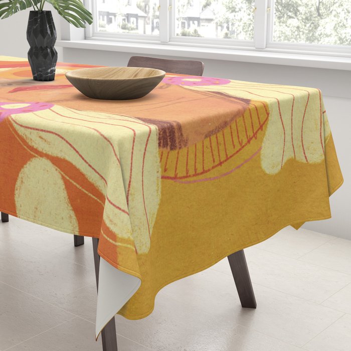 Orange sky Tablecloth Gallery Image 3