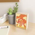 Orange sky Mini Art Print Gallery Image 2