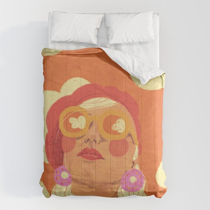 Orange sky Comforter Gallery Image 1