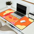 Orange sky Desk Mat Gallery Image 2