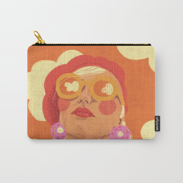 Orange sky Carry All Pouch Gallery Image 1