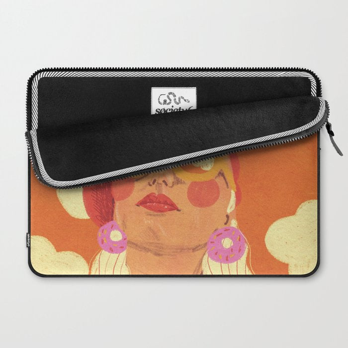 Orange sky Laptop Sleeve Gallery Image 2