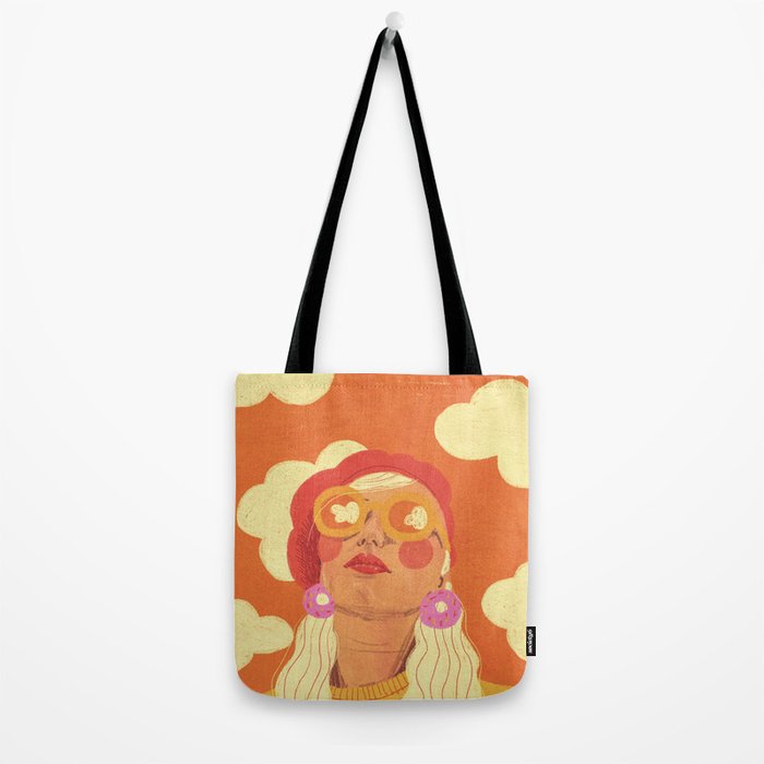 Orange sky Tote Bag Gallery Image 2