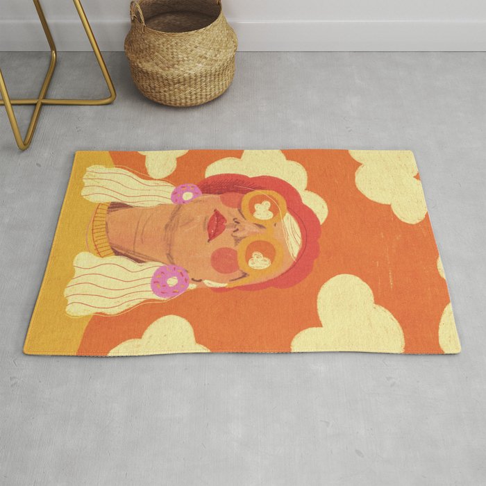 Orange sky Rug Gallery Image 1