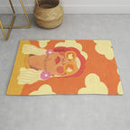 Orange sky Rug Gallery Image 1