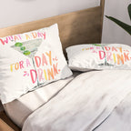 Day Drink â Melon Pillow Sham Gallery Image 2