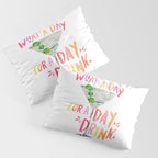 Day Drink â Melon Pillow Sham Gallery Image 3