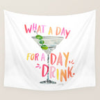 Day Drink â Melon Wall Tapestry Gallery Image 4