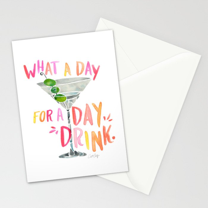 Day Drink â Melon Stationery Card Gallery Image 2